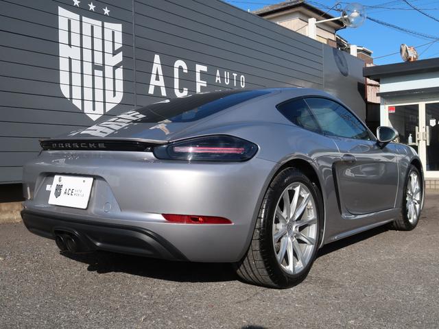 718ケイマン 718ケイマン スポーツクロノPKG GTシルバーメタリック シートヒーター エントリードライブ オートエアコン 電動格納ミラー スモーカーPKG 718ケイマンS19インチAW 7速PDK PCMナビ(20枚目)