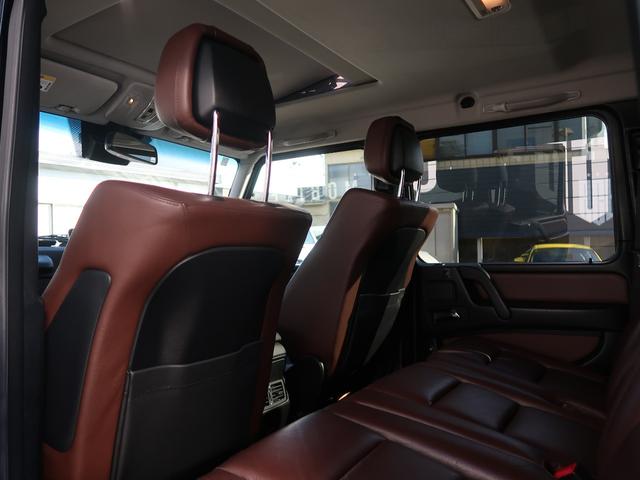 Gクラス G350d ラグジュアリーPKG アンドロイドナビ サンルーフ harman/kardon 茶革 パワーシート 全席シートヒーター レーダークルーズ Bluetooth バックカメラ 純正18インチアルミホイール(12枚目)