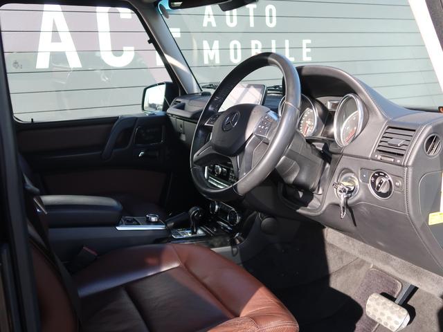 Gクラス G350d ラグジュアリーPKG アンドロイドナビ サンルーフ harman/kardon 茶革 パワーシート 全席シートヒーター レーダークルーズ Bluetooth バックカメラ 純正18インチアルミホイール(31枚目)