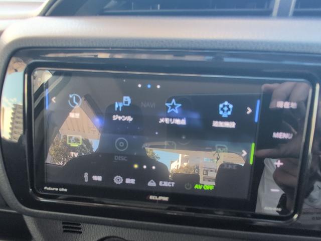 ヴィッツ ハイブリッドＦ　ＥＴＣ　バックカメラ　ナビ　ＴＶ　オートライト　キーレスエントリー　電動格納ミラー　ＣＶＴ　盗難防止システム　衝突安全ボディ　ＡＢＳ　ＥＳＣ　エアコン　パワーステアリング　パワーウィンドウ（7枚目）