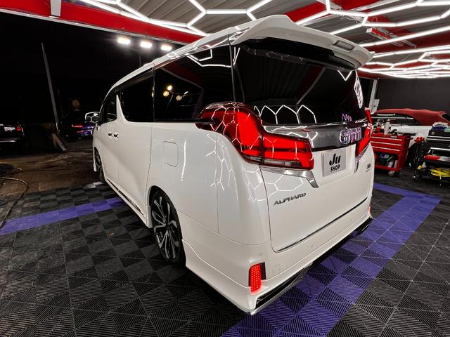 アルファードハイブリッド SR Cパッケージ モデリスタエアロ モデリスタAW 車高調 サンル-フ 後席モニタ- アルパインSDナビ デジタルインナーミラー 黒革シート レ-ダ-クルコン 後席シ-トヒ-タ- 両側電動スライドドア 電動リアゲート(7枚目)