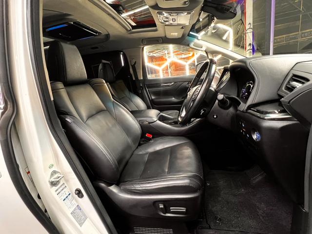 アルファードハイブリッド SR Cパッケージ モデリスタエアロ モデリスタAW 車高調 サンル-フ 後席モニタ- アルパインSDナビ デジタルインナーミラー 黒革シート レ-ダ-クルコン 後席シ-トヒ-タ- 両側電動スライドドア 電動リアゲート(11枚目)