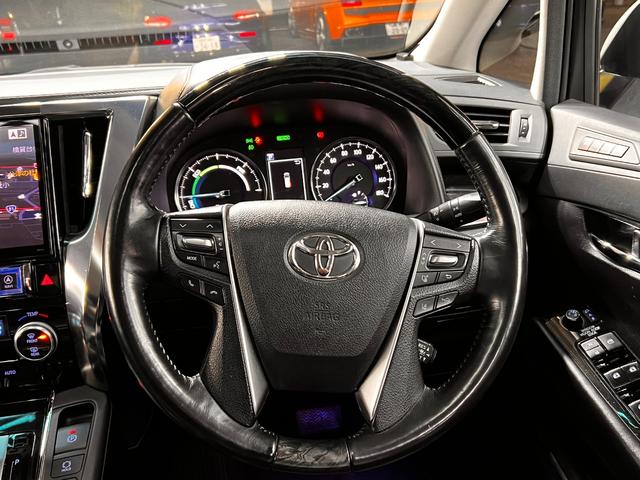 アルファードハイブリッド SR Cパッケージ モデリスタエアロ モデリスタAW 車高調 サンル-フ 後席モニタ- アルパインSDナビ デジタルインナーミラー 黒革シート レ-ダ-クルコン 後席シ-トヒ-タ- 両側電動スライドドア 電動リアゲート(15枚目)