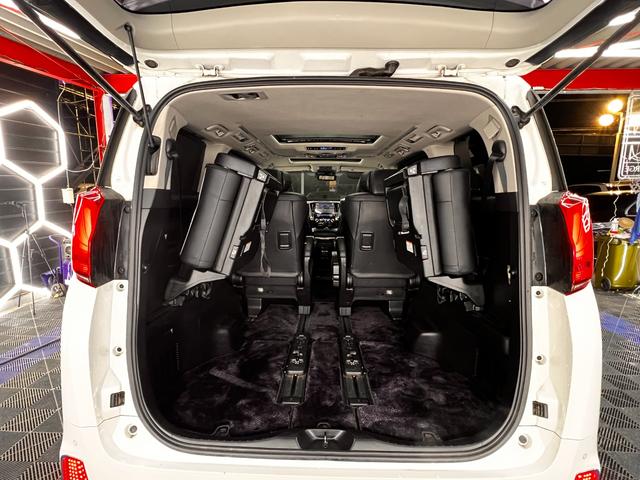 アルファードハイブリッド SR Cパッケージ モデリスタエアロ モデリスタAW 車高調 サンル-フ 後席モニタ- アルパインSDナビ デジタルインナーミラー 黒革シート レ-ダ-クルコン 後席シ-トヒ-タ- 両側電動スライドドア 電動リアゲート(46枚目)