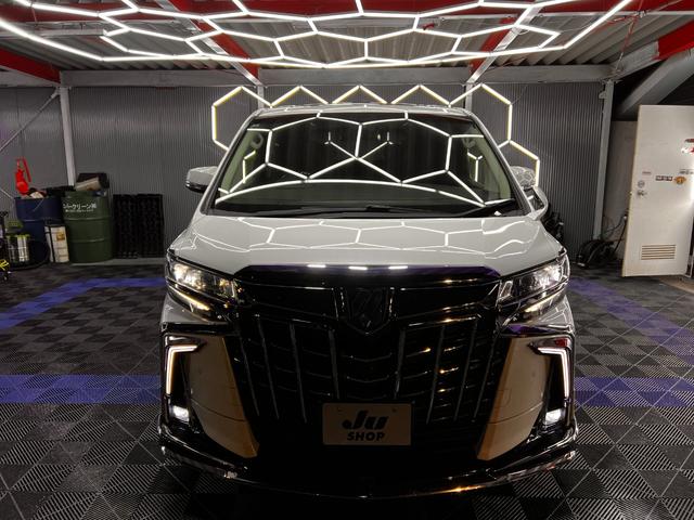 アルファードハイブリッド SR Cパッケージ モデリスタエアロ モデリスタAW 車高調 サンル-フ 後席モニタ- アルパインSDナビ デジタルインナーミラー 黒革シート レ-ダ-クルコン 後席シ-トヒ-タ- 両側電動スライドドア 電動リアゲート(61枚目)