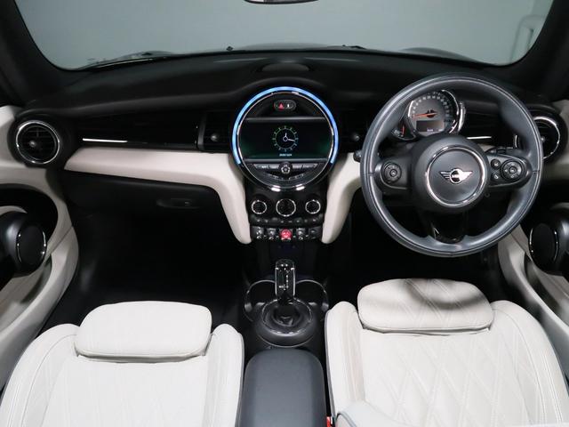 ＭＩＮＩ クーパー　コンバーチブル　エッセンシャル・トリム　Ｆシートヒーティング　ＬＥＤヘッドライト　リヤＰＤＣ　純正ＨＤＤナビ　１７ＡＷ（22枚目）