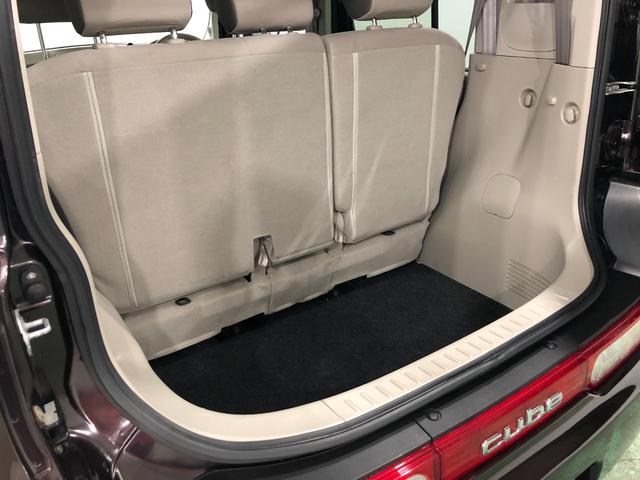 キューブ １５Ｘ　Ｖセレクション　走行４３１２０キロ／ナビ／ＥＴＣ　一年保証・走行距離無制限　走行４３１２０キロ　助手席エアバック　ＥＴＣ　純正カーペットマット　フルセグナビ　ブルートゥース　オートライト　ベンチシート（14枚目）