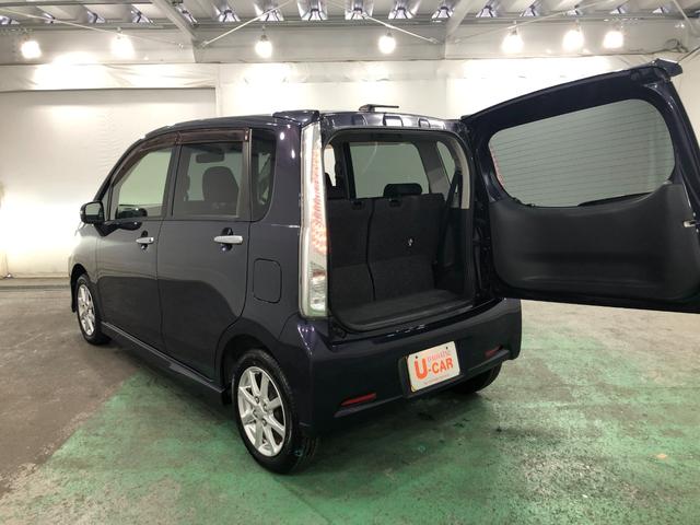 ムーヴ カスタム　Ｘ　ＳＡ　走行６４５３０キロ／フルセグナビ／マット　１年保証距離無制限　走行距離６４５３０キロ　フルセグナビ　純正マット　シートアンダートレイ　オートライト　ＨＩＤヘッドランプ　アイドリングストップ　プッシュボタンスタート　電動格納式ドアミラー（26枚目）