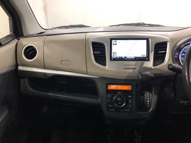 ワゴンＲ ＦＸリミテッド　走行８５３４０キロ／車検整備付／ナビ　一年保証・走行距離無制限　走行８５３４０キロ　フルセグナビ　ブルートゥース　助手席エアバック　純正カーペットマット　アイドリングストップ　ベンチシート（6枚目）