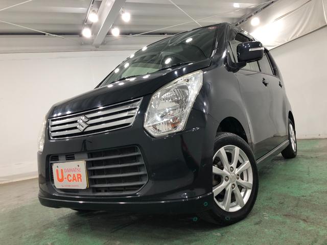 ワゴンＲ ＦＸリミテッド　走行８５３４０キロ／車検整備付／ナビ　一年保証・走行距離無制限　走行８５３４０キロ　フルセグナビ　ブルートゥース　助手席エアバック　純正カーペットマット　アイドリングストップ　ベンチシート（7枚目）