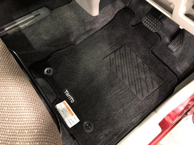 タント ＸリミテッドＳＡＩＩＩ　走行４４０５５キロ／ナビ／パノラマ　１年保証距離無制限　走行４４０５５キロ　フルセグナビ　パノラマモニター　ブルートゥース　純正マット　ＬＥＤヘッドランプ　アイドリングストップ　両側電動スライドドア　オート格納式ドアミラー　キーフリー（18枚目）