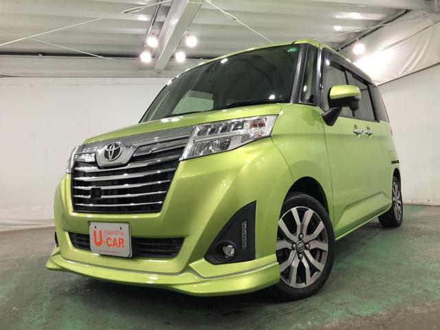 ルーミー カスタムG-T走行28108キロ/ナビ/バックカメラ/ETC 一年保証・走行距離無制限 走行28108キロ ワンセグナビ ブルートゥース バックカメラ オートライト LEDヘッドライト アイドリングストップ 両側電動スライドドア(7枚目)