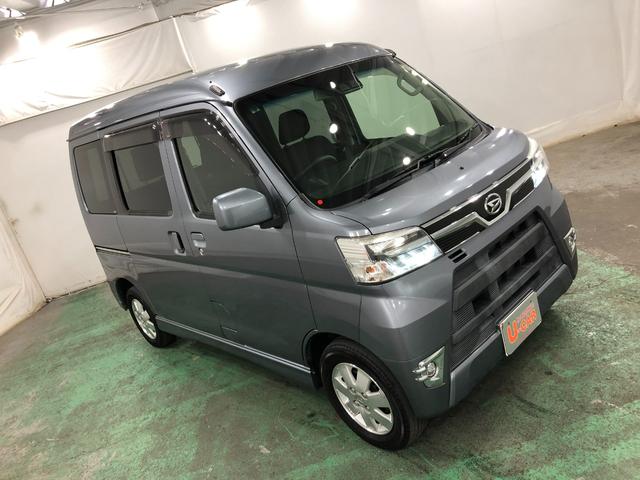 アトレーワゴン カスタムターボＲＳ　ＳＡＩＩＩ　走行４１９５７キロ／ナビ　１年保証距離無制限　走行距離４１９５７キロ　車検整備付　ワンセグナビ　純正マット　ＬＥＤヘッドランプ　アイドリングストップ　両側スライドドア　電動格納式ドアミラー　キーレス　スマートアシスト３（9枚目）