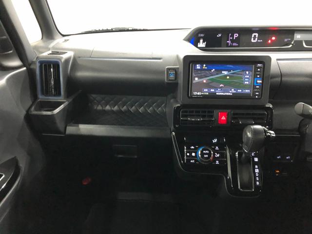 タント カスタムＲＳスタイルセレクション　走行３７１８６キロ／ナビ　一年保証・走行距離無制限　走行３７１８６キロ　フルセグナビ　ブルートゥース　バックカメラ　ＥＴＣ　クリアランスソナー　オートライト　ＬＥＤヘッドライト　シートヒーター　両側電動スライドドア（6枚目）