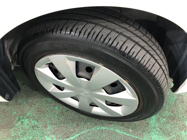 ミライース L 走行73839キロ/車検整備付/TVレスナビ 禁煙車 点検記録簿あり 一年保証・走行距離無制限 走行73839キロ 運転席助手席エアバック 純正カーペットマット アイドリングストップ キーレス ホイールキャップ(12枚目)