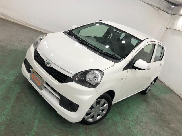 ミライース L 走行73839キロ/車検整備付/TVレスナビ 禁煙車 点検記録簿あり 一年保証・走行距離無制限 走行73839キロ 運転席助手席エアバック 純正カーペットマット アイドリングストップ キーレス ホイールキャップ(24枚目)