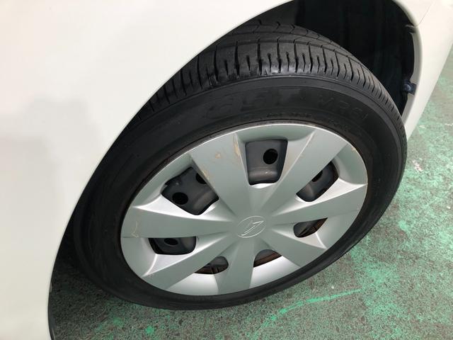 ミライース L 走行73839キロ/車検整備付/TVレスナビ 禁煙車 点検記録簿あり 一年保証・走行距離無制限 走行73839キロ 運転席助手席エアバック 純正カーペットマット アイドリングストップ キーレス ホイールキャップ(31枚目)