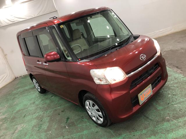 タント Ｘ　ＳＡ　走行５１４７６キロ／車検整備付／ナビ／ＥＴＣ　一年保証・走行距離無制限　走行５１４７６キロ　フルセグナビ　ブルートゥース　ＤＶＤ　オートライト　ベンチシート　片側電動スライドドア（9枚目）