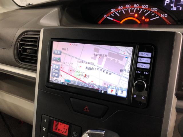 タント Ｘ　ＳＡ　走行５１４７６キロ／車検整備付／ナビ／ＥＴＣ　一年保証・走行距離無制限　走行５１４７６キロ　フルセグナビ　ブルートゥース　ＤＶＤ　オートライト　ベンチシート　片側電動スライドドア（10枚目）