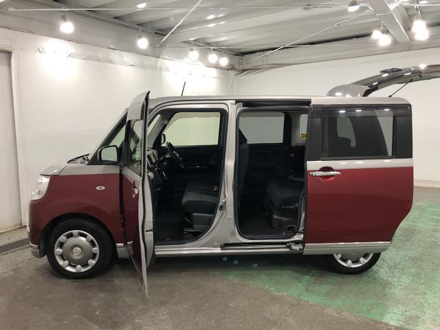 ムーヴキャンバス ＧブラックインテリアリミテッドＳＡＩＩＩ　走行２１１５９キロ　一年保証・走行距離無制限　走行２１１５９キロ　フルセグナビ　ブルートゥース　ＵＳＢ　全周囲カメラ　サイドエアバック　オートライト　オートマチックハイビーム　ＬＥＤヘッドライト　両側電動スライドドア（10枚目）