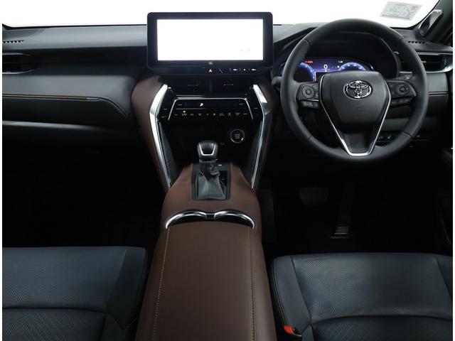 ハリアー Z レザーパッケージ 純正ナビ パノラマビューモニター パワーバックドア 電子インナーミラー レザーシート ステアリング&シートヒーター付き!!(3枚目)