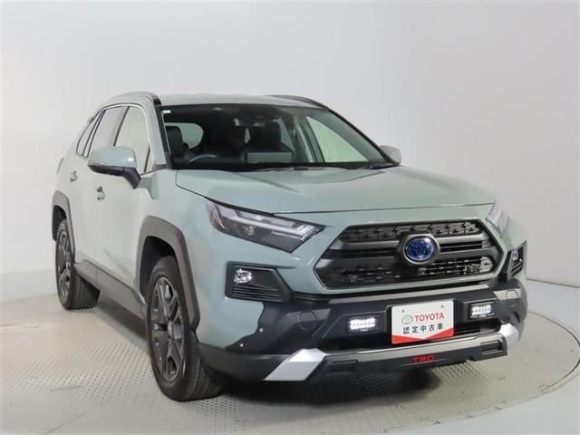 ＲＡＶ４ ハイブリッドアドベンチャー　コネクティッドナビ　パノラマビューモニター　電子インナーミラー　ＬＥＤヘッドライト　純正アルミホイール付き！！（9枚目）