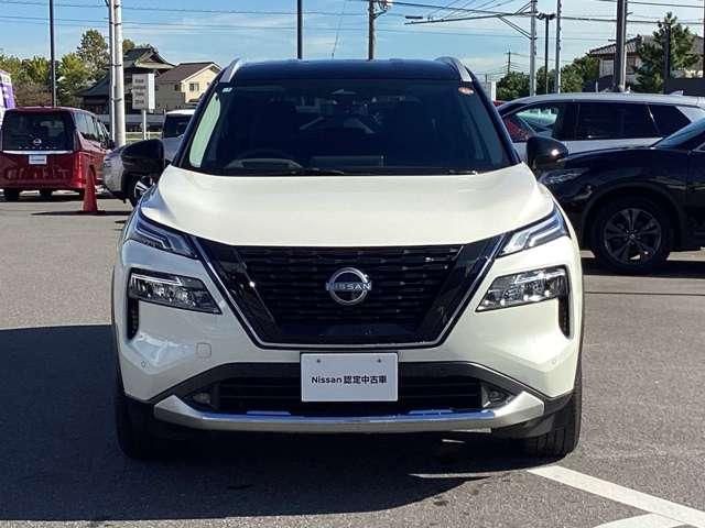 エクストレイル 1.5 G e-4ORCE 4WD 当社試乗車UPプロパイロットアラウンドビュ 試乗車 パークアシスト 寒冷地仕様 LEDヘッドランプ ナビTV スマートキー レーダークルーズ LKA キーフリー ETC 4WD アルミホイール メモリーナビ 記録簿 バックカメラ サイドカメラ(2枚目)