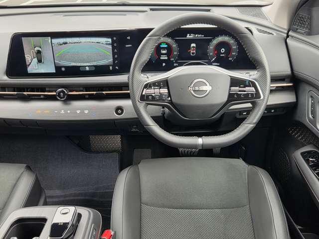 アリア B6 当社試乗車UPメーカーナビプロパイロット2. 全周囲カメラ 誤発進抑制 サンルーフ ACC LED ETC レーンアシスト 4WD フルオートエアコン インテリキー 試乗車アップ バックモニター メモリーナビ アルミホイール パーキングアシスト(8枚目)