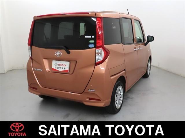 ルーミー Ｘ　Ｓ　衝突回避軽減ブレーキ　踏み間違い制御装置　車線逸脱警報　ＥＴＣ　スマートキー　片側電動スライドドア　ハロゲンヘッドランプ　メモリーナビ　ワンセグＴＶ　ＣＤ再生　メディアプレイヤー接続（3枚目）