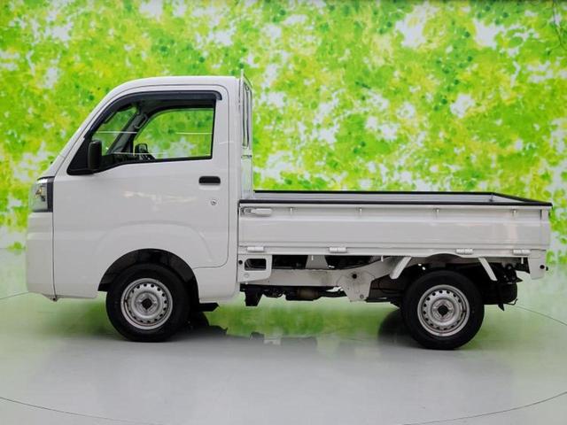 ハイゼットトラック スタンダードＳＡ３ｔ　新品タイヤ／保証書／スマートアシスト（トヨタ・ダイハツ）／車線逸脱防止支援システム／ヘッドランプ　ＬＥＤ／ＥＢＤ付ＡＢＳ／横滑り防止装置／エアバッグ　運転席／パワーステアリング／ワンオーナー（2枚目）