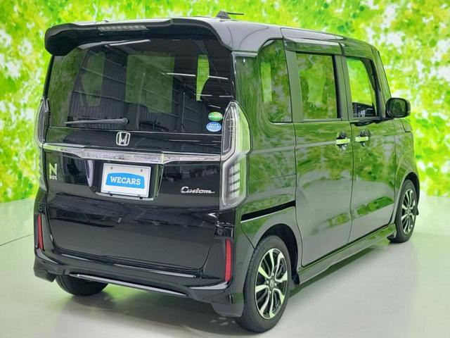 N-BOXカスタム G・Lホンダセンシング 新品タイヤ/社外 SDナビ/ホンダセンシング/電動スライドドア/車線逸脱防止支援システム/ヘッドランプ LED/USBジャック/Bluetooth接続/ETC/クルーズコントロール/バックモニター(3枚目)