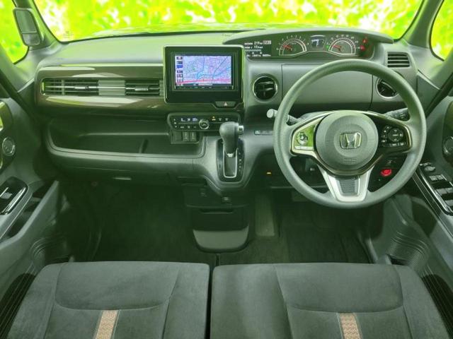 N-BOXカスタム G・Lホンダセンシング 新品タイヤ/社外 SDナビ/ホンダセンシング/電動スライドドア/車線逸脱防止支援システム/ヘッドランプ LED/USBジャック/Bluetooth接続/ETC/クルーズコントロール/バックモニター(4枚目)