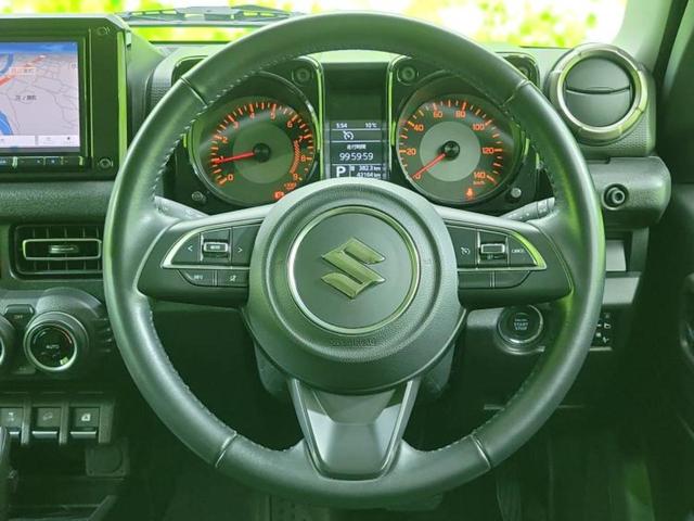 ジムニー 4WD XC 新品タイヤ/社外 8インチ SDナビ/セーフティサポート(スズキ)/シートヒーター 前席/車線逸脱防止支援システム/ドライブレコーダー 前後/ヘッドランプ LED/Bluetooth接続/ETC(15枚目)