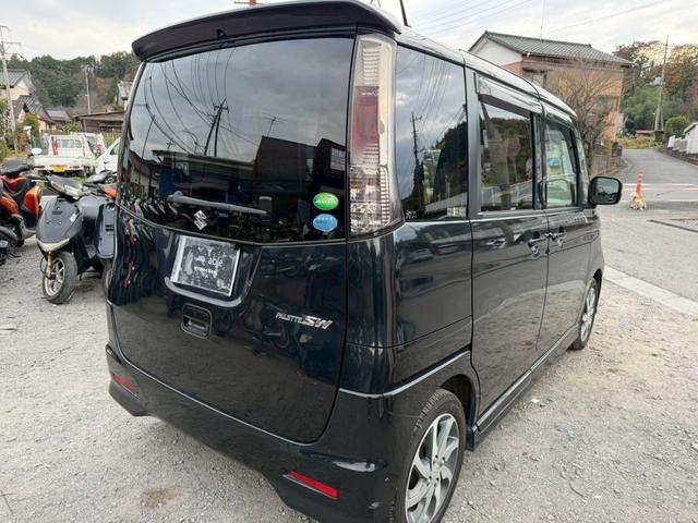 パレットSW XS スマートキー プッシュスタート ナビ テレビ バックカメラ 左パワスラ 純正アルミ(10枚目)