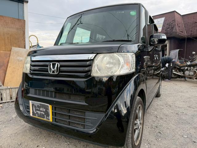 Ｎ－ＢＯＸ Ｇ　ＳＳパッケージ　スマートキー　プッシュスタート　ナビ　テレビ　ＥＴＣ　バックカメラ　両側パワスラ　純正アルミ（2枚目）