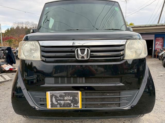 Ｎ－ＢＯＸ Ｇ　ＳＳパッケージ　スマートキー　プッシュスタート　ナビ　テレビ　ＥＴＣ　バックカメラ　両側パワスラ　純正アルミ（3枚目）