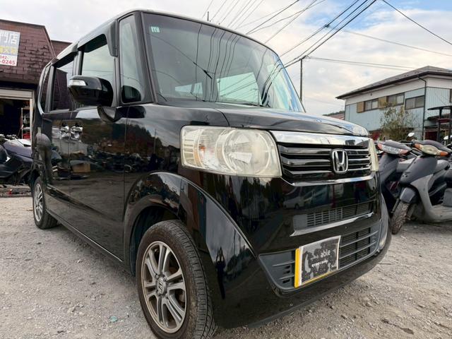 Ｎ－ＢＯＸ Ｇ　ＳＳパッケージ　スマートキー　プッシュスタート　ナビ　テレビ　ＥＴＣ　バックカメラ　両側パワスラ　純正アルミ（4枚目）