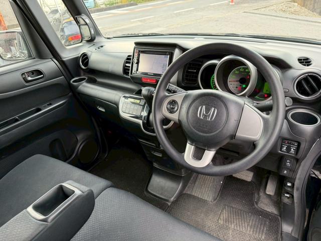 Ｎ－ＢＯＸ Ｇ　ＳＳパッケージ　スマートキー　プッシュスタート　ナビ　テレビ　ＥＴＣ　バックカメラ　両側パワスラ　純正アルミ（23枚目）