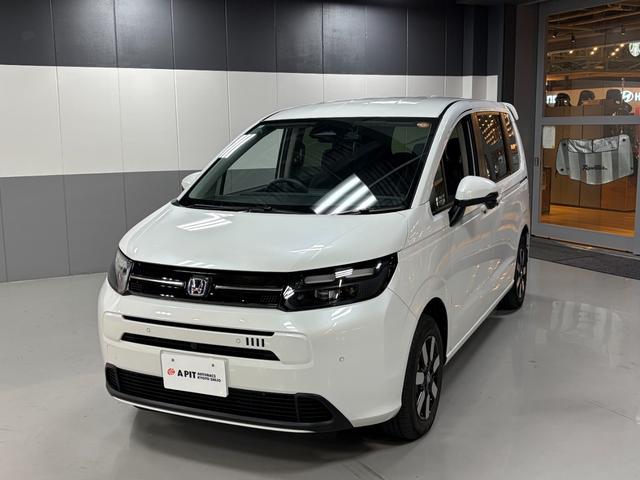 フリード ｅ：ＨＥＶエアー　ＥＸ　純正ナビ・アラウンドビューモニター・ＬＥＤヘッドライト・両側パワースライドドア・ドライブレコーダー・ビルトインＥＴＣ（2枚目）