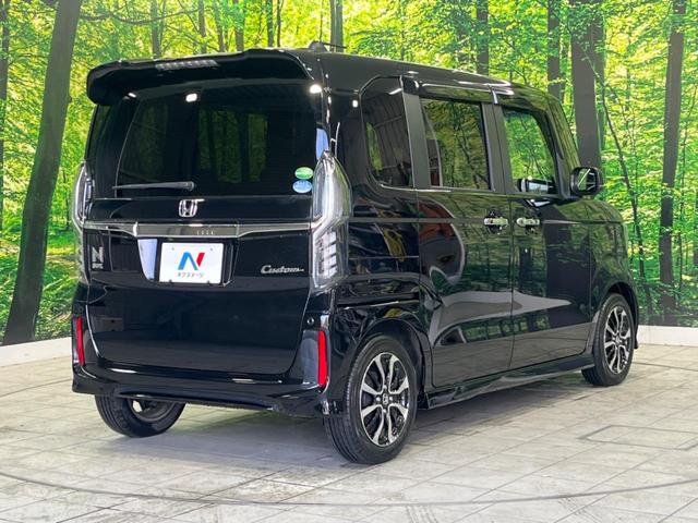 Ｎ－ＢＯＸカスタム Ｇ・Ｌホンダセンシング　純正ナビ　両側電動ドア　衝突軽減装置　禁煙車　アダプティブクルーズ　バックカメラ　Ｂｌｕｅｔｏｏｔｈ　ＥＴＣ　スマートキー　ＬＥＤヘッドライト　ＬＥＤフォグ　レーンキープ　純正１４インチアルミ（18枚目）