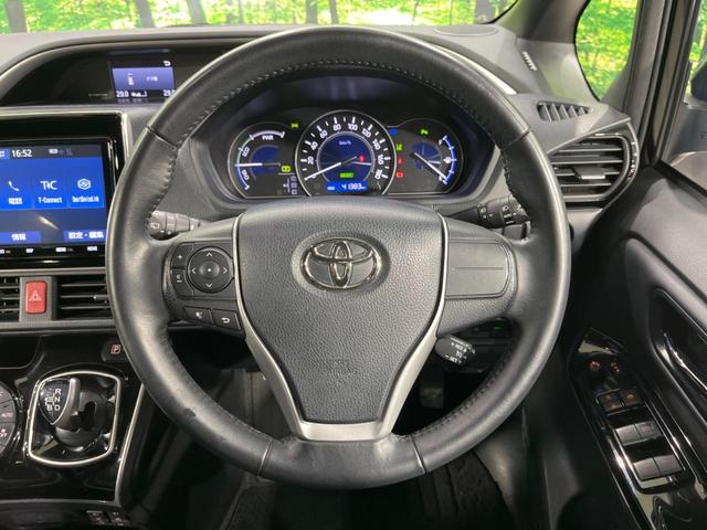 ヴォクシー ハイブリッドＺＳ　煌ＩＩＩ　後期　両側電動スライド　純正９型ナビ　後席モニター　バックカメラ　セーフティセンス　禁煙車　ハーフレザーシート　ドラレコ　スマートキー　ＥＴＣ　ＬＥＤヘッド　オートライト　オートエアコン（12枚目）