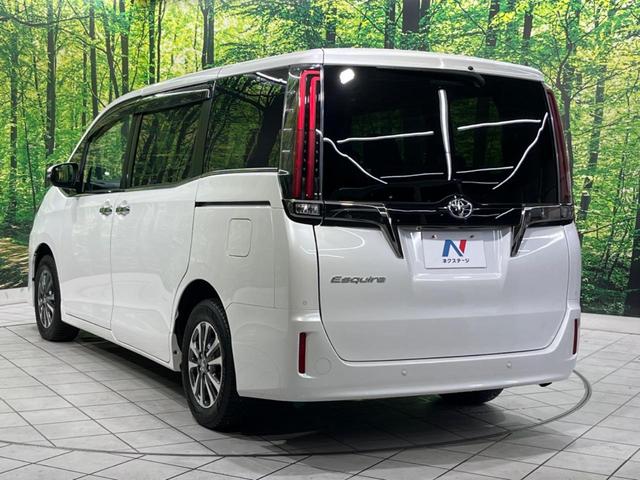 エスクァイア Gi プレミアムパッケージ ブラックテーラード 後期 両側電動スライド BIG-X9型ナビ 後席モニター バックカメラ セーフティセンス 禁煙車 ETC ドラレコ スマートキー シートヒーター ハーフレザーシート LEDヘッド オートライト(25枚目)