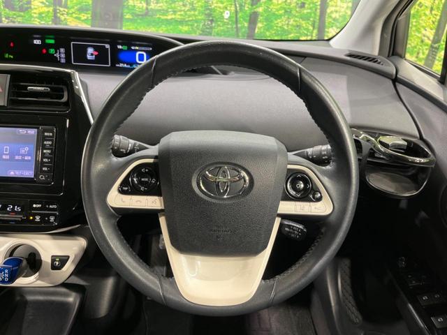 プリウス Sセーフティプラス 純正ナビ バックカメラ セーフティセンス 禁煙車 ETC ドラレコ スマートキー パークアシスト LEDヘッド オートライト オートエアコン 純正15インチAW Bluetooth再生 フルセグ(11枚目)