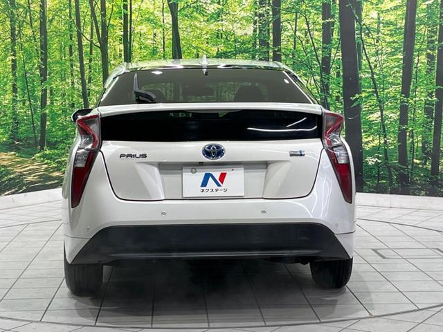 プリウス Sセーフティプラス 純正ナビ バックカメラ セーフティセンス 禁煙車 ETC ドラレコ スマートキー パークアシスト LEDヘッド オートライト オートエアコン 純正15インチAW Bluetooth再生 フルセグ(15枚目)