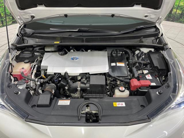 プリウス Sセーフティプラス 純正ナビ バックカメラ セーフティセンス 禁煙車 ETC ドラレコ スマートキー パークアシスト LEDヘッド オートライト オートエアコン 純正15インチAW Bluetooth再生 フルセグ(18枚目)
