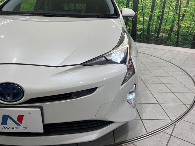 プリウス Sセーフティプラス 純正ナビ バックカメラ セーフティセンス 禁煙車 ETC ドラレコ スマートキー パークアシスト LEDヘッド オートライト オートエアコン 純正15インチAW Bluetooth再生 フルセグ(32枚目)