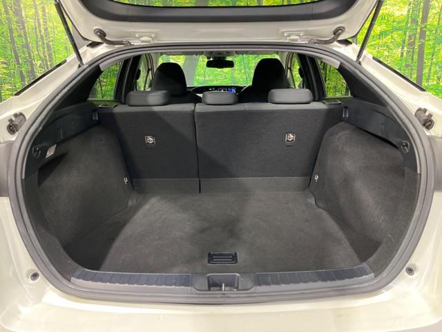 プリウス Sセーフティプラス 純正ナビ バックカメラ セーフティセンス 禁煙車 ETC ドラレコ スマートキー パークアシスト LEDヘッド オートライト オートエアコン 純正15インチAW Bluetooth再生 フルセグ(38枚目)