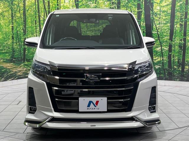 ノア Si ダブルバイビー 後期 モデリスタエアロ 両側電動スライド 純正10型ナビ 後席モニター バックカメラ セーフティセンス 禁煙車 ハーフレザーシート ETC ドラレコ スマートキー LEDヘッド オートライト(15枚目)