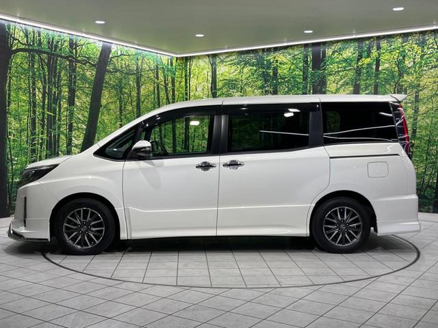 ノア Si ダブルバイビー 後期 モデリスタエアロ 両側電動スライド 純正10型ナビ 後席モニター バックカメラ セーフティセンス 禁煙車 ハーフレザーシート ETC ドラレコ スマートキー LEDヘッド オートライト(25枚目)