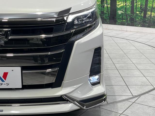 ノア Si ダブルバイビー 後期 モデリスタエアロ 両側電動スライド 純正10型ナビ 後席モニター バックカメラ セーフティセンス 禁煙車 ハーフレザーシート ETC ドラレコ スマートキー LEDヘッド オートライト(30枚目)